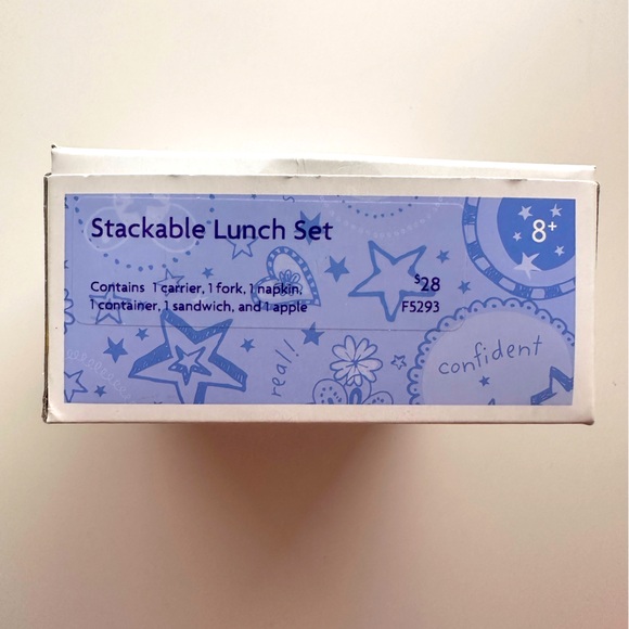 American Girl Just 4 U! Stackable Lunch Set - Retired - Picture 9 of 10